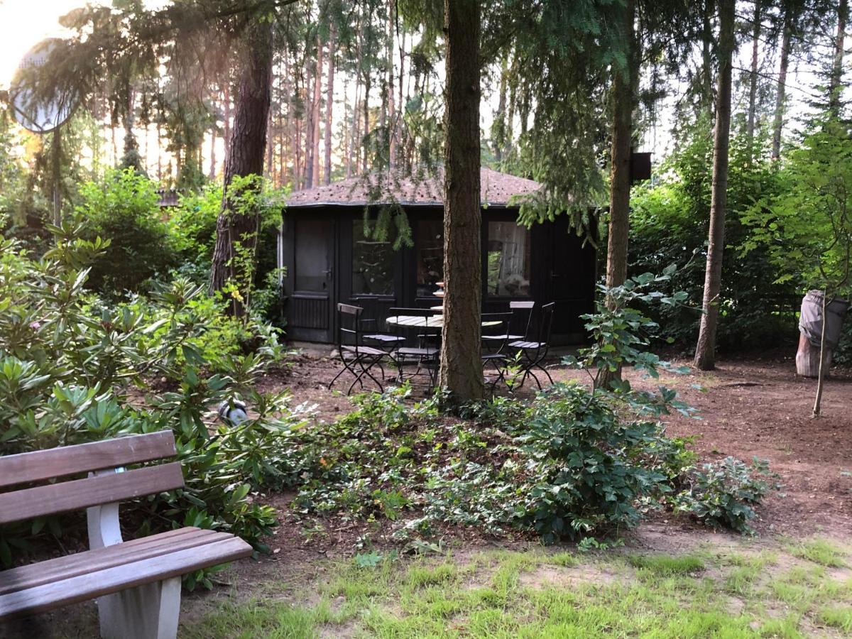 Ferienhaus Reetdach 1300Qm Privatgrundstueck Bootssteg Sauna Templin Luebbesee Uckermark Erholung Pur Seenplatte Petersdorf  Екстериор снимка