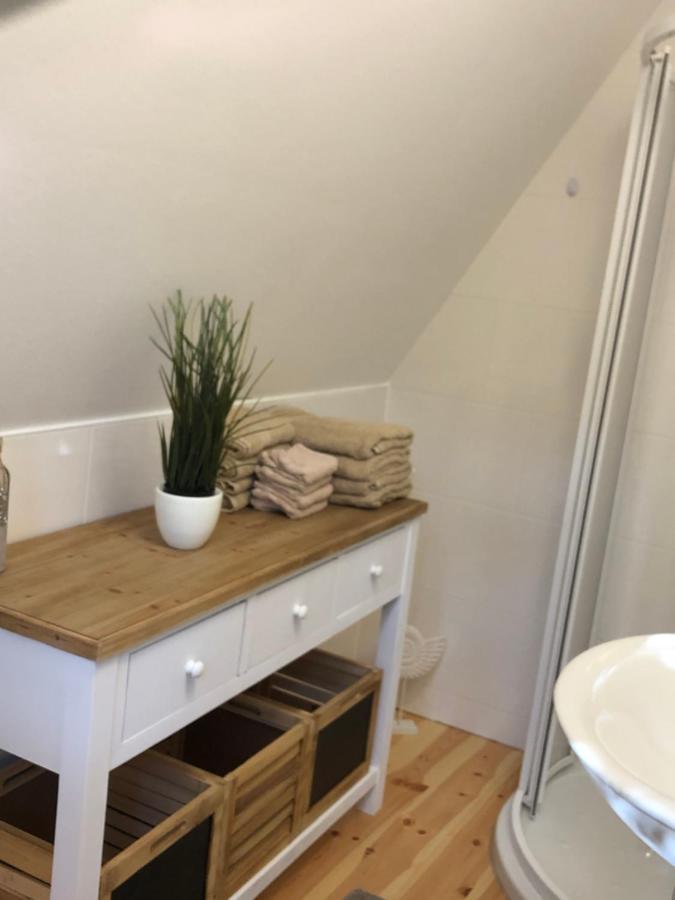 Ferienhaus Reetdach 1300Qm Privatgrundstueck Bootssteg Sauna Templin Luebbesee Uckermark Erholung Pur Seenplatte Petersdorf  Екстериор снимка